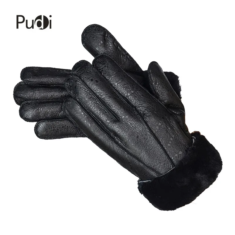 Pudi GL856 man genuine leather glove 2018 winter new real leather high quality mans' gloves black color
Pudi GL856 man genuine leather glove 2018 winter new real leather high quality mans' gloves black color