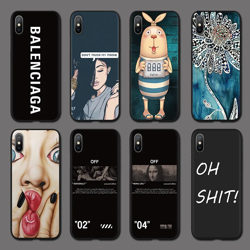 Silicone Black Case For iPhone X 7 Plus 8 6 6S 5 5S SE Xs Mas XR Coque For Nokia 7 Plus 6 TPU Cover Off White Vintage Fundas
Silicone Black Case For iPhone X 7 Plus 8 6 6S 5 5S SE Xs Mas XR Coque For Nokia 7 Plus 6 TPU Cover Off White Vintage Fundas