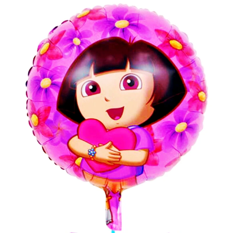 Cartoon Dora Explorer Adventure Traveler Foil Balloons child Birthday Party Wedding Decoration Helium Girl balls Inflatable Toys
Cartoon Dora Explorer Adventure Traveler Foil Balloons child Birthday Party Wedding Decoration Helium Girl balls Inflatable Toys