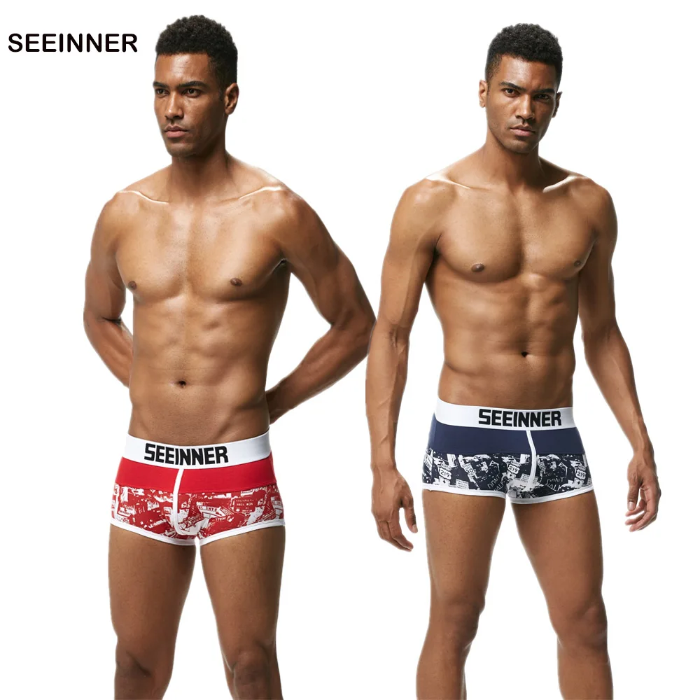 Seeinner Male Underwear Boxer Gay Plaid Underpants Shorts Panty Men Pajamas Panties Men's Cotton Trunk Belt Slip Clothing 764-1
Seeinner Male Underwear Boxer Gay Plaid Underpants Shorts Panty Men Pajamas Panties Men's Cotton Trunk Belt Slip Clothing 764-1