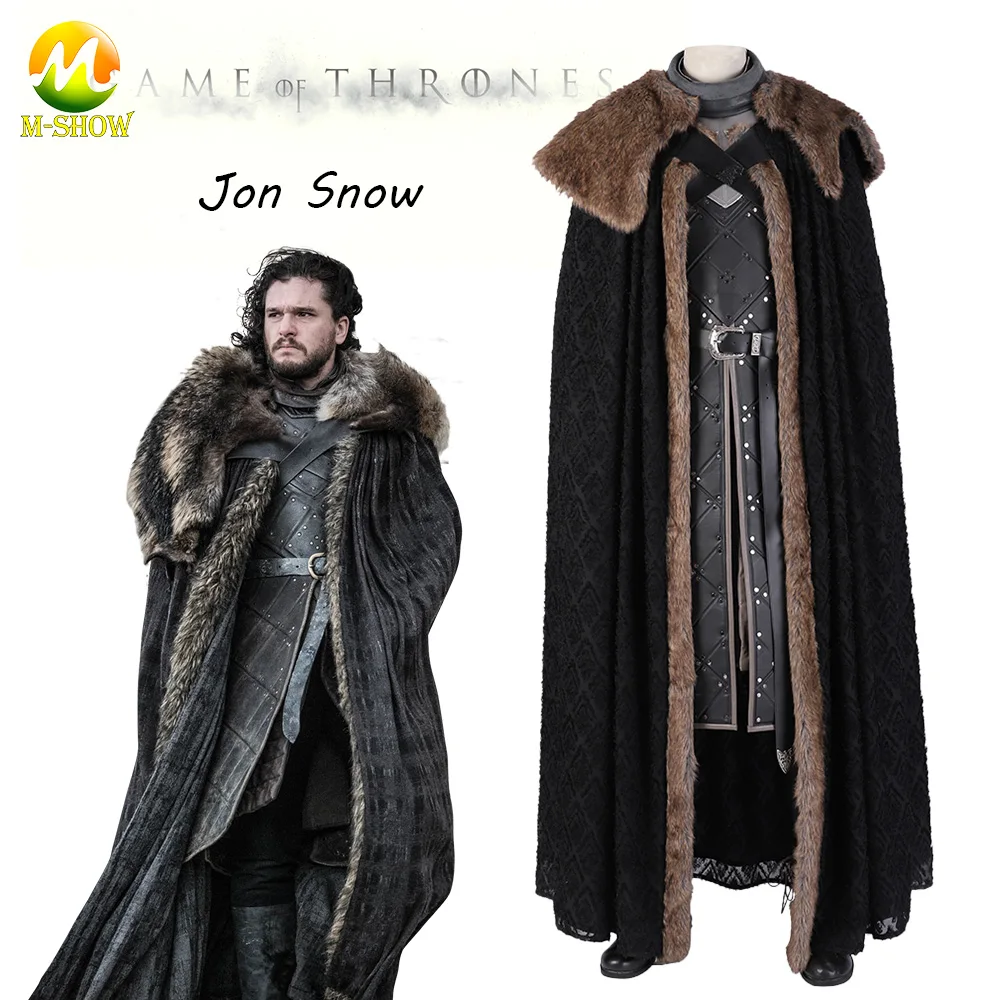 Game of Thrones Jon Snow Cosplay Costume Season 8 Jon Snow Costume Full Set For Halloween Party Men
Game of Thrones Jon Snow Cosplay Costume Season 8 Jon Snow Costume Full Set For Halloween Party Men