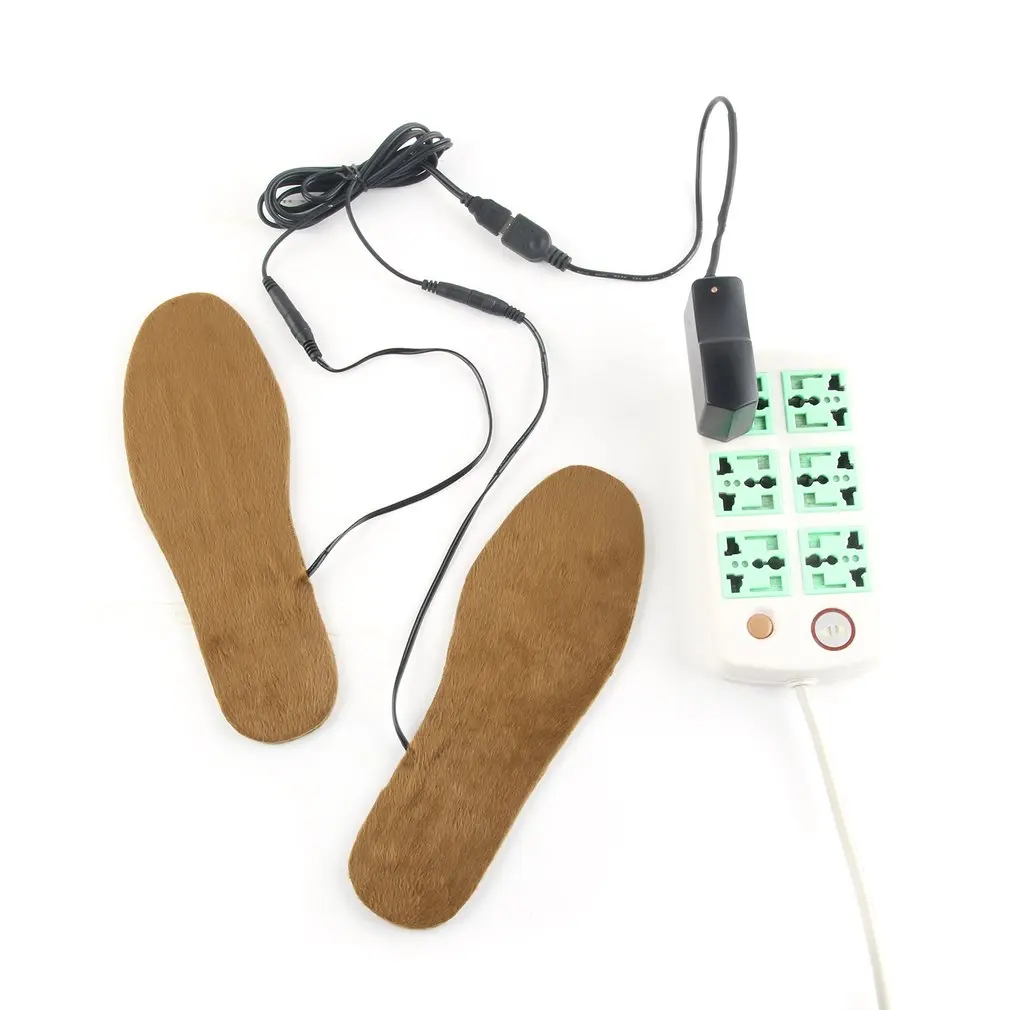 HOT Heated Insole USB Electric Powered Plush Fur Heating Insoles Winter Warm Insoles Foot Heater Shoe Inserts for Men Women
HOT Heated Insole USB Electric Powered Plush Fur Heating Insoles Winter Warm Insoles Foot Heater Shoe Inserts for Men Women