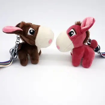 New Pompom Toys Key chain Plush Animals Soft Baby Kids Toys for Children Girls Boys Kawaii Mini Donkey Pendant Keychain K2186
New Pompom Toys Key chain Plush Animals Soft Baby Kids Toys for Children Girls Boys Kawaii Mini Donkey Pendant Keychain K2186