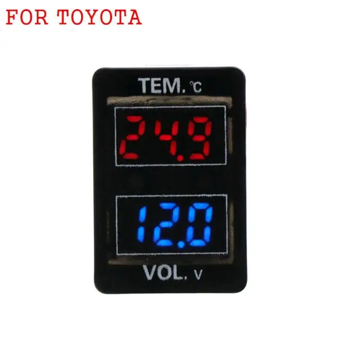 Car Interface 12V Special Design With Voltage and Temperature Display Use For TOYOTA,Camry,Corolla,Yaris,RAV4,Reiz,Land Cruiser
Car Interface 12V Special Design With Voltage and Temperature Display Use For TOYOTA,Camry,Corolla,Yaris,RAV4,Reiz,Land Cruiser