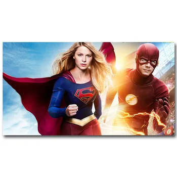 Supergirl and The Flash Superhero Art Silk Fabric Poster Print 13x24 inch New TV Series Pictures for Room Wall Decor 14
Supergirl and The Flash Superhero Art Silk Fabric Poster Print 13x24 inch New TV Series Pictures for Room Wall Decor 14