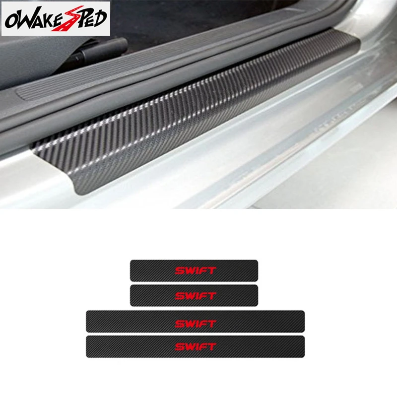 Car Styling Carbon Fiber Vinyl Sticker For Mitsubishi SUZUKI S CROSS Swift Vitara Jimny Auto Door Sill Scuff Customized Logo
Car Styling Carbon Fiber Vinyl Sticker For Mitsubishi SUZUKI S CROSS Swift Vitara Jimny Auto Door Sill Scuff Customized Logo