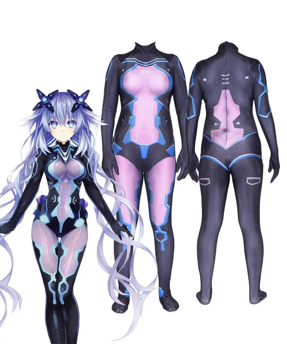 Halloween Hyperdimension Neptunia Cosplay Suit Anime Purple Heart Zentai Bodysuit Jumpsuit
Halloween Hyperdimension Neptunia Cosplay Suit Anime Purple Heart Zentai Bodysuit Jumpsuit