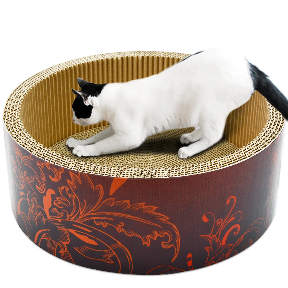 Cat Scratcher Corrugated Paper Scratch Board Cat House Cat Bowl Sofa Beds Cylinder High Quality Pet Cage Cat House Rabbit Puppy
Cat Scratcher Corrugated Paper Scratch Board Cat House Cat Bowl Sofa Beds Cylinder High Quality Pet Cage Cat House Rabbit Puppy
