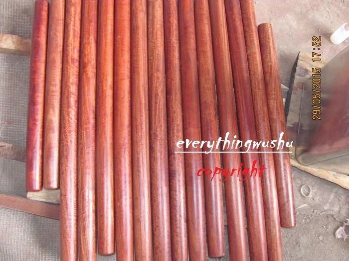 Blood Rosewood Escrima Sticks Hardwood Kungfu Wushu Sticks Bo Staff