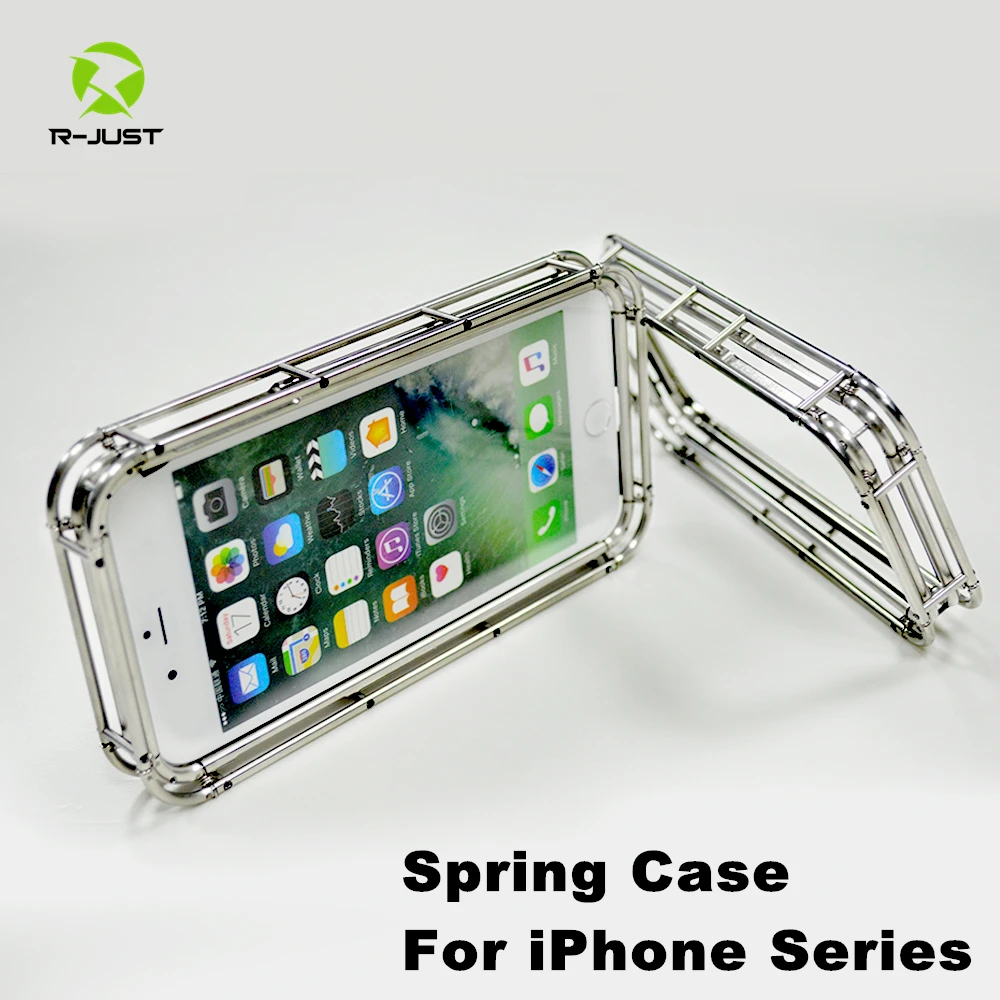 R-JUST Spring Metal Case for iPhone 7 8 Outdoor Camping Protector Phone Case Shockproof Shell Cover for iPhone 7 8 Plus
R-JUST Spring Metal Case for iPhone 7 8 Outdoor Camping Protector Phone Case Shockproof Shell Cover for iPhone 7 8 Plus