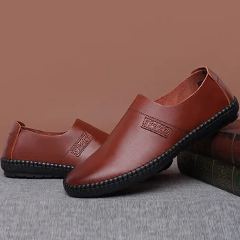 Big Size Men Leather Shoes Slip On Black Shoes Soft Leather Loafers Mens Moccasins Shoes Italian Designer Shoes
Big Size Men Leather Shoes Slip On Black Shoes Soft Leather Loafers Mens Moccasins Shoes Italian Designer Shoes