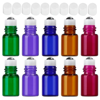 10PCs 3ml Portable Roll on Bottle Empty Refillable Glass Container with White Cap For Essential Oil Perfume Fragrance
10PCs 3ml Portable Roll on Bottle Empty Refillable Glass Container with White Cap For Essential Oil Perfume Fragrance