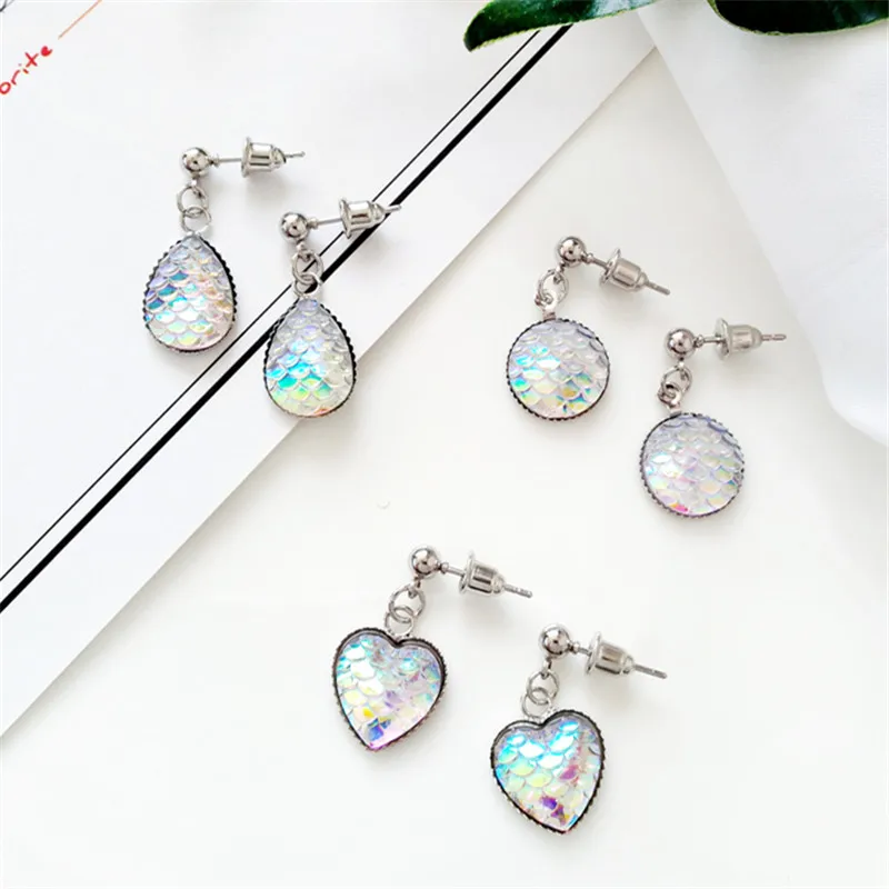 Fashion temperament silver sequins earrings fashion accessories circular droplets love earrings earrings water Drop
Fashion temperament silver sequins earrings fashion accessories circular droplets love earrings earrings water Drop