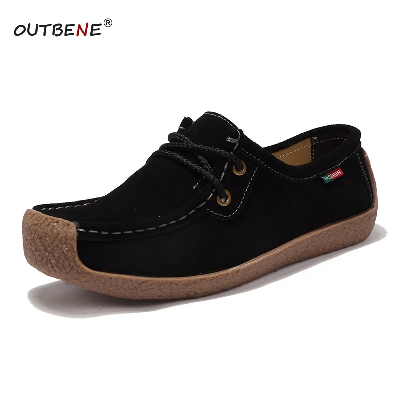 Women Ballet Flats Shoes Suede Leather Lace up Square Toe Moccains Women Casual Handmade Boat Shoes Mam chaussures femme 2019
Women Ballet Flats Shoes Suede Leather Lace up Square Toe Moccains Women Casual Handmade Boat Shoes Mam chaussures femme 2019