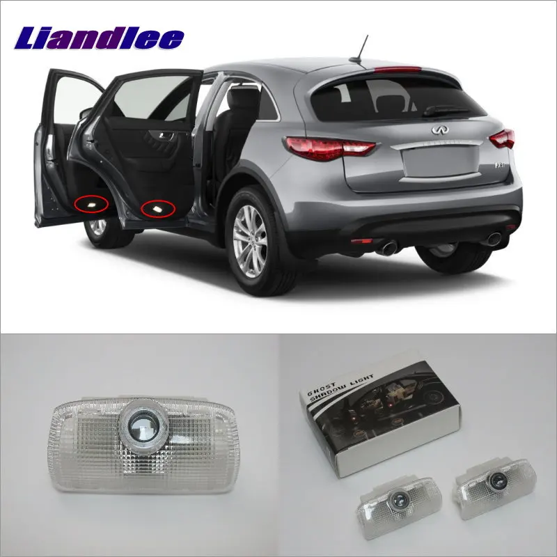 Liandlee Car Door Ghost Shadow Lights For Infiniti FX 2007~2013 Courtesy Doors Lamp / Brand Logo LED Projector Welcome Light
Liandlee Car Door Ghost Shadow Lights For Infiniti FX 2007~2013 Courtesy Doors Lamp / Brand Logo LED Projector Welcome Light
