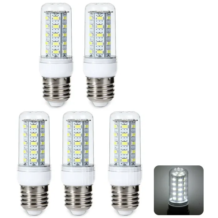 5X HRSOD E26 / E27 SMD 5730 36 LED Corn Light Energy Saving Clear Lampshade 6W 650LM 220v(warm white/cold white)
5X HRSOD E26 / E27 SMD 5730 36 LED Corn Light Energy Saving Clear Lampshade 6W 650LM 220v(warm white/cold white)