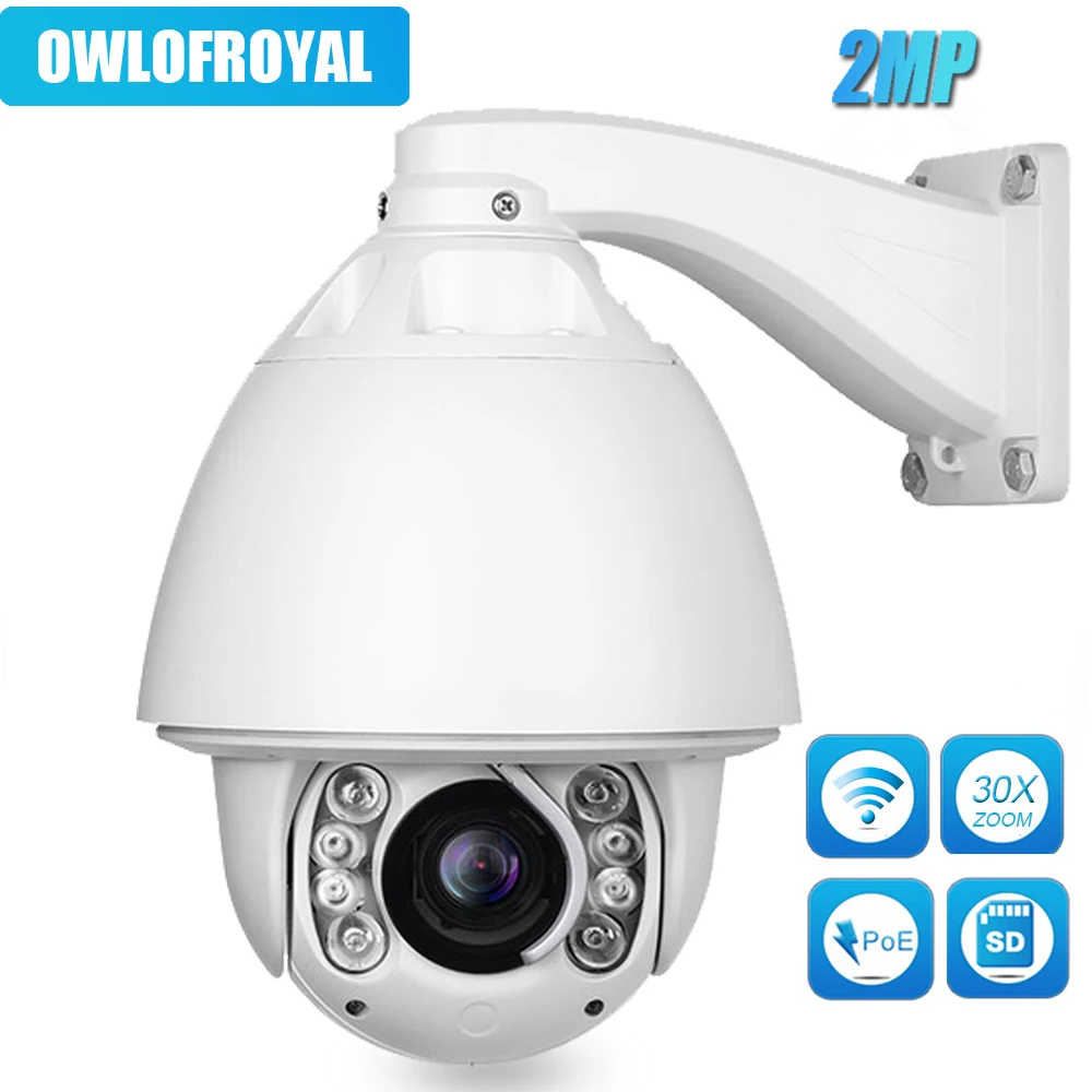IMPORX 1080p CCTV Camera 2MP HD AUTO Tracking 30X Zoom Optional Kit Camera Home Wifi Camera IR 150M High Speed Security Dome
IMPORX 1080p CCTV Camera 2MP HD AUTO Tracking 30X Zoom Optional Kit Camera Home Wifi Camera IR 150M High Speed Security Dome