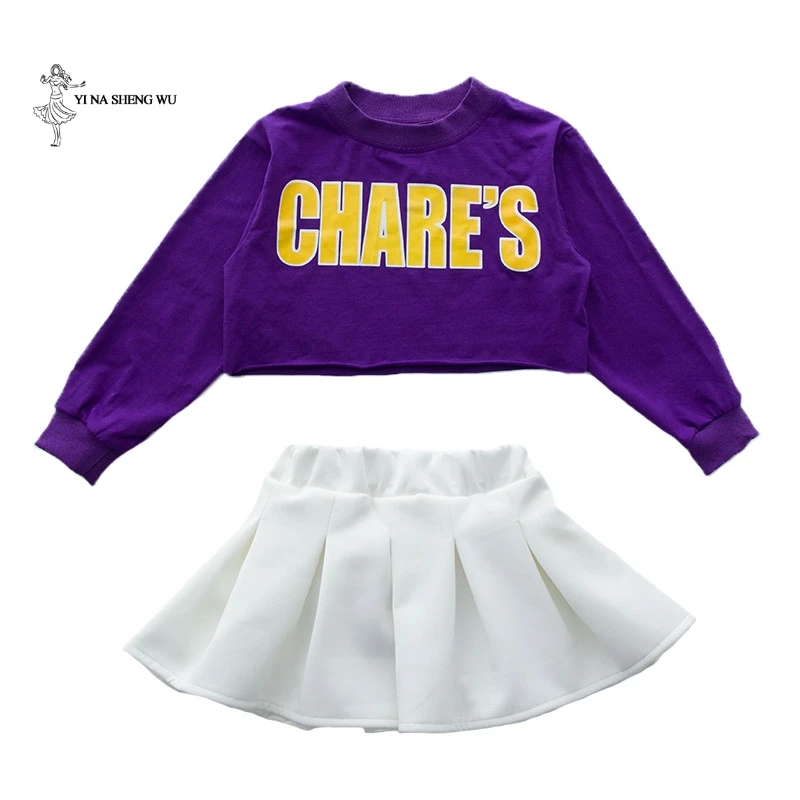 Children Jazz Dance Costumes Summer and autumn Street Dance Clothes Girl Fashion Hip Hop skirt Clothing Stage performance suit
Children Jazz Dance Costumes Summer and autumn Street Dance Clothes Girl Fashion Hip Hop skirt Clothing Stage performance suit