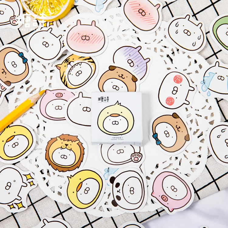 Lovely cartoon rabbit Decorative Bullet Journal Stickers set Adhesive Stickers DIY Decoration Diary Stationery Stickers
Lovely cartoon rabbit Decorative Bullet Journal Stickers set Adhesive Stickers DIY Decoration Diary Stationery Stickers