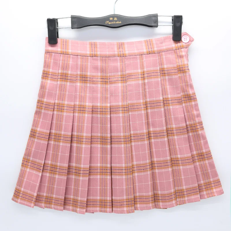 Kawaii Korean School Uniform Skirt for Girls, Plaid Skirt for Women, Students, High Waist, Rock Pleated Skirts
Kawaii Korean School Uniform Skirt for Girls, Plaid Skirt for Women, Students, High Waist, Rock Pleated Skirts