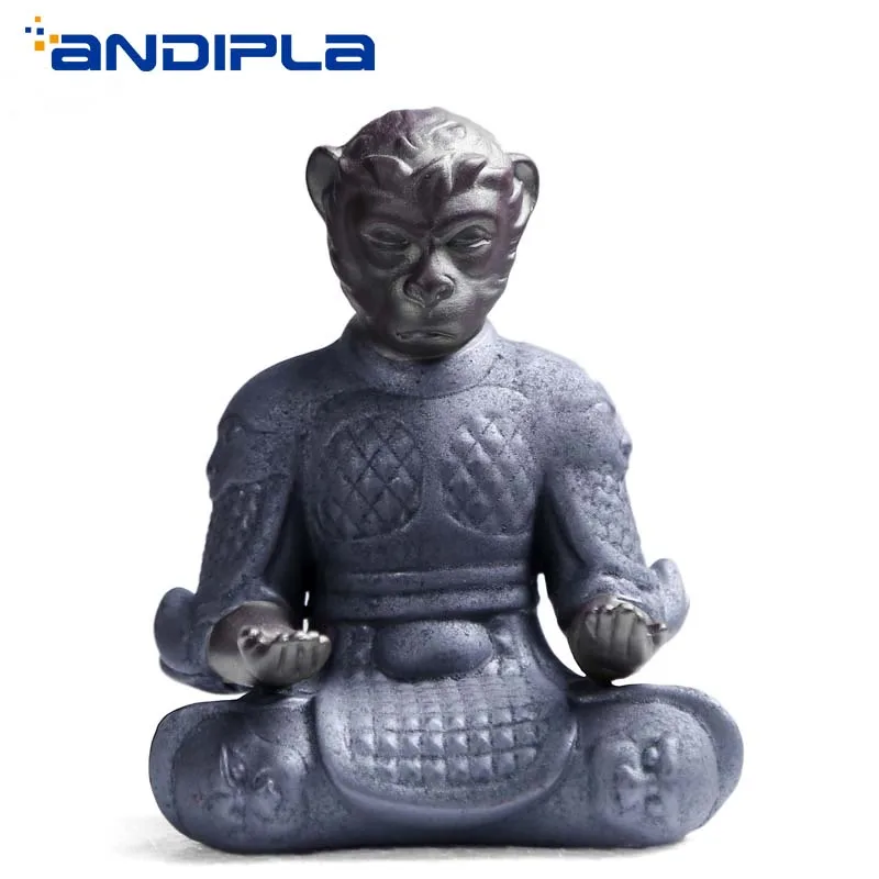 Monkey King Tea Pet Stick Incense Burner Kungfu Tea Set Ornament Qi Tian Da Sheng Creative Pottery Holder Sun WuKong Home Decor
Monkey King Tea Pet Stick Incense Burner Kungfu Tea Set Ornament Qi Tian Da Sheng Creative Pottery Holder Sun WuKong Home Decor