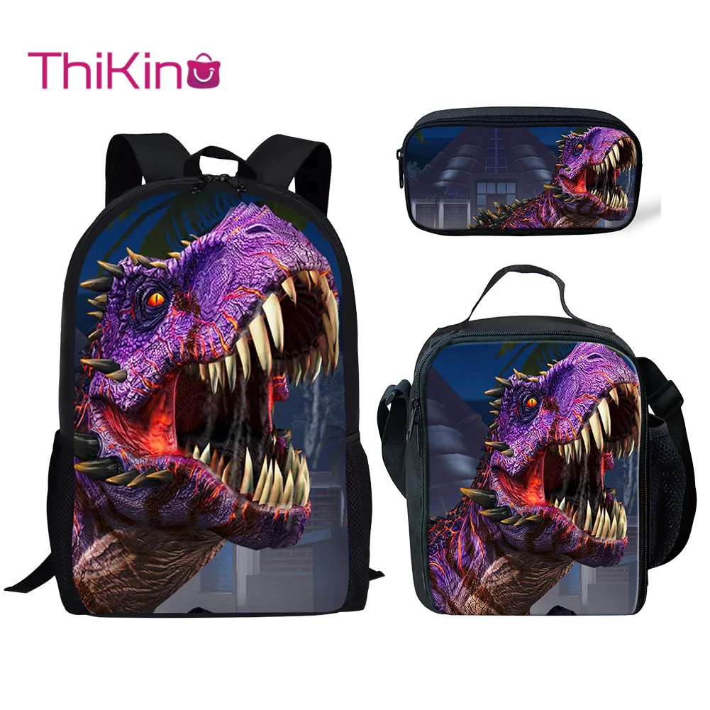 Thikin Casual Jurassic World Dinosaur School Bags 3pcs/set for Teenagers School Backpack Cartoon Pattern Bookbag Lovely Satchel
Thikin Casual Jurassic World Dinosaur School Bags 3pcs/set for Teenagers School Backpack Cartoon Pattern Bookbag Lovely Satchel