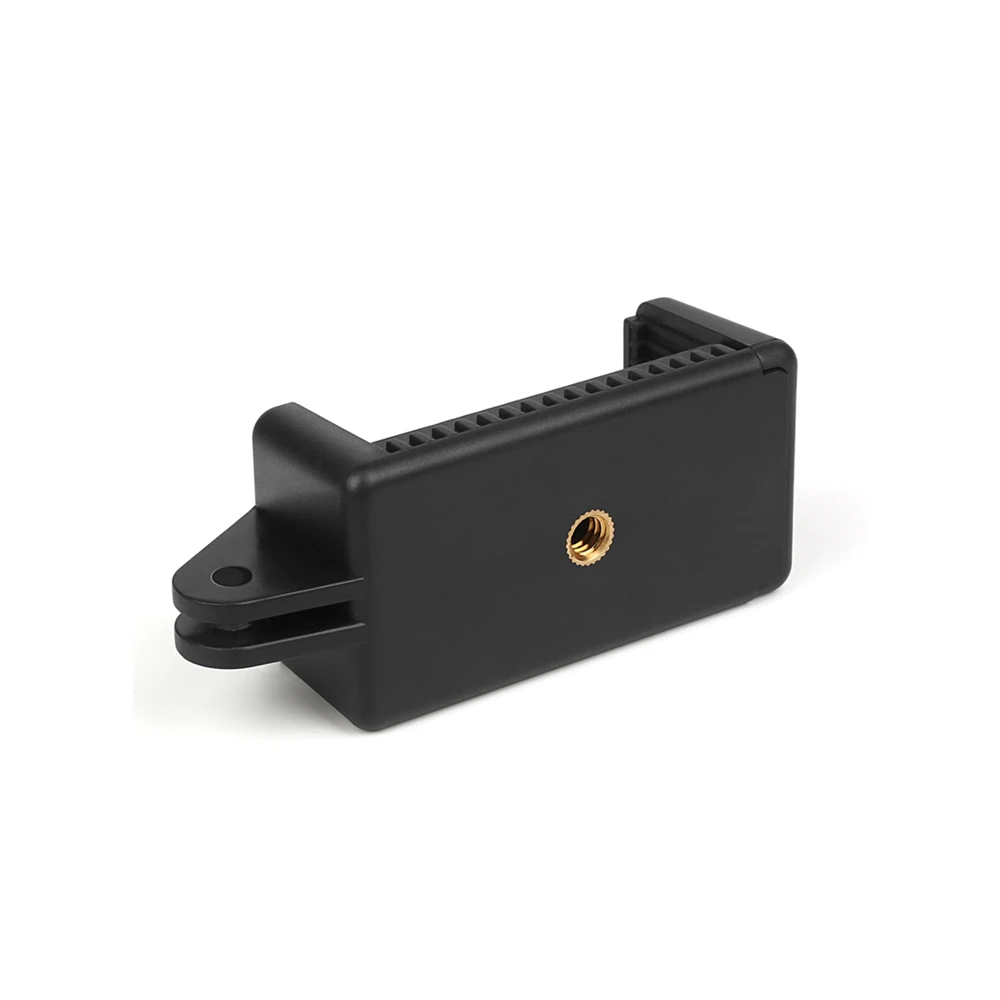 Adjustable Phone Holder Clip Bracket Clamp Mount with 1/4" Screw Hole for Selfie Self-Timer Monopod for Tripod smartphones
Adjustable Phone Holder Clip Bracket Clamp Mount with 1/4" Screw Hole for Selfie Self-Timer Monopod for Tripod smartphones