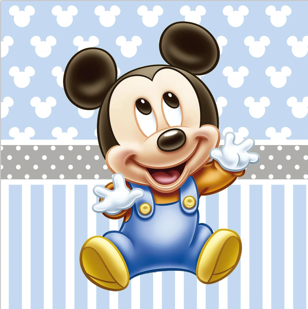8x8FT Light Blue Stripes Baby Minnie Mickey Custom Photo Studio Backgrounds Backdrops Vinyl 240cm x 240cm
8x8FT Light Blue Stripes Baby Minnie Mickey Custom Photo Studio Backgrounds Backdrops Vinyl 240cm x 240cm