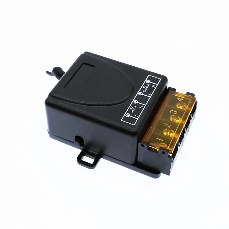 12V 24V DC Wireless Remote Controller Switch AC 220V 110V MAX 40A Universal Relay Receiver Module Wide Voltage 433Mhz EV1527
12V 24V DC Wireless Remote Controller Switch AC 220V 110V MAX 40A Universal Relay Receiver Module Wide Voltage 433Mhz EV1527
