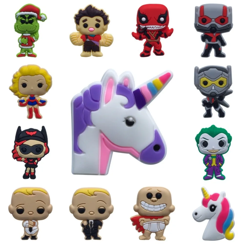 1PCS PVC Brooches Cartoon Figure Unicorn Captain Underpants Icons Pins Badge Pins Button Badge Backpack Clothes Hat Decor
1PCS PVC Brooches Cartoon Figure Unicorn Captain Underpants Icons Pins Badge Pins Button Badge Backpack Clothes Hat Decor