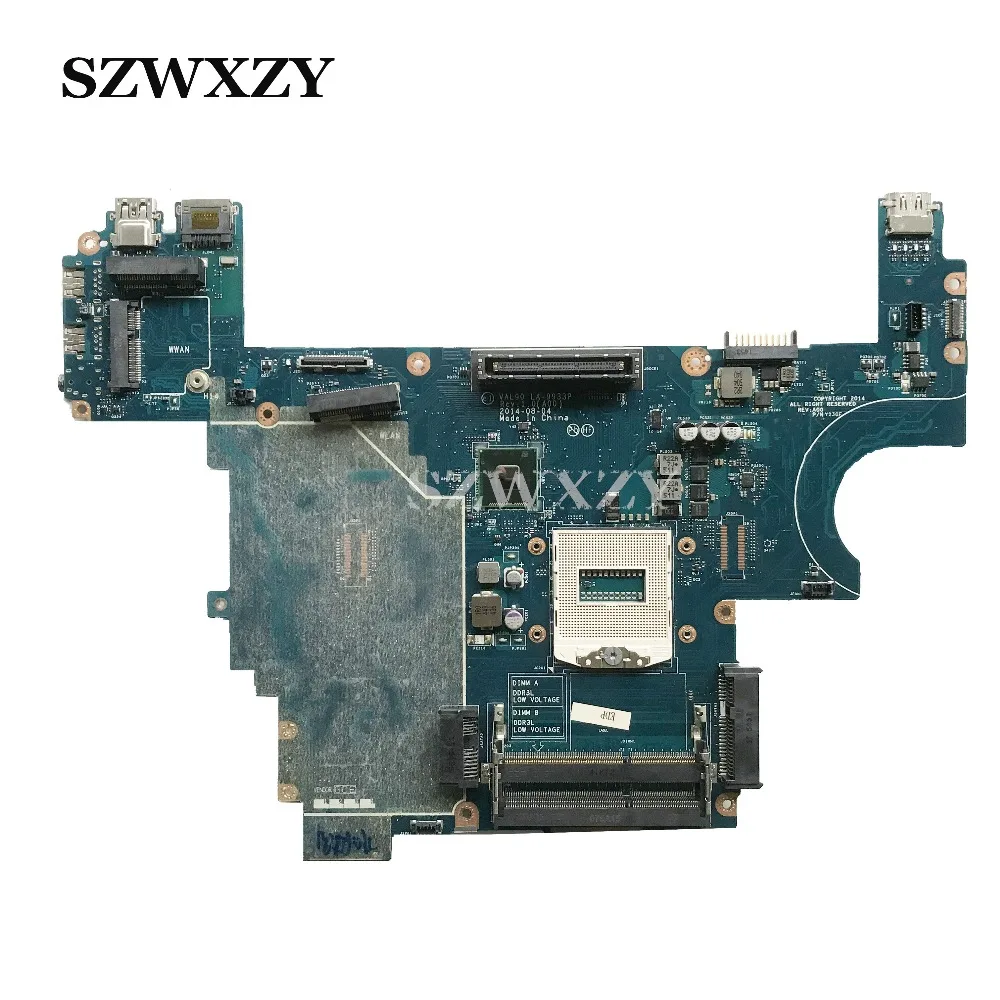 85M2V For Dell E6440 Laptop Motherboard CN-085M2V 085M2V VAL90 LA-9933P PGA947 DDR3L Full Tested
85M2V For Dell E6440 Laptop Motherboard CN-085M2V 085M2V VAL90 LA-9933P PGA947 DDR3L Full Tested