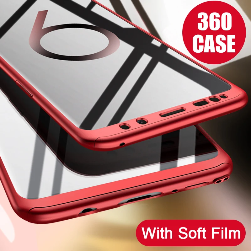 360 Coverage Cover For Samsung J8 J6 J4 2018 Case Protective Shell + Tempered Glass Film Case For Samsung Galaxy J8 J6 J4 Plus
360 Coverage Cover For Samsung J8 J6 J4 2018 Case Protective Shell + Tempered Glass Film Case For Samsung Galaxy J8 J6 J4 Plus