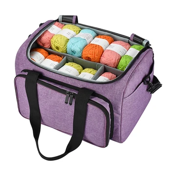 Yarn Storage Bag Handbag Yarn Crochet Knitting Accessory Organizer Crochet Bag DIY Apparel & Needlework Storage Blue Purple
Yarn Storage Bag Handbag Yarn Crochet Knitting Accessory Organizer Crochet Bag DIY Apparel & Needlework Storage Blue Purple