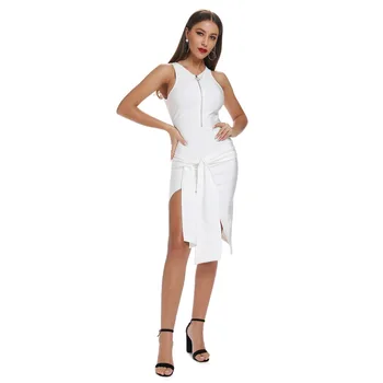 High Quality 2019 Dress Sexy Celebrity O Neck Zippers Elegant Women Night Club Sleeveless Body con Party Dresses Wholesale
High Quality 2019 Dress Sexy Celebrity O Neck Zippers Elegant Women Night Club Sleeveless Body con Party Dresses Wholesale