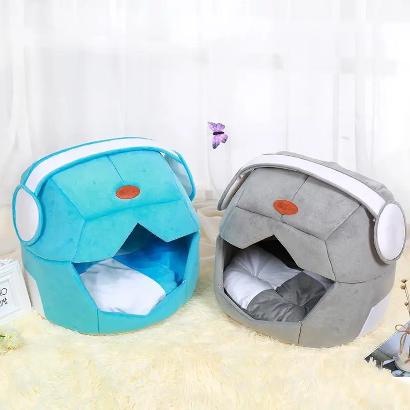 Space Helmet Breathable Dog Bed Foldable Pet Tent Kennel House Unique Design Double Use Soft Cat Bed Puppy Cushion All Season
Space Helmet Breathable Dog Bed Foldable Pet Tent Kennel House Unique Design Double Use Soft Cat Bed Puppy Cushion All Season