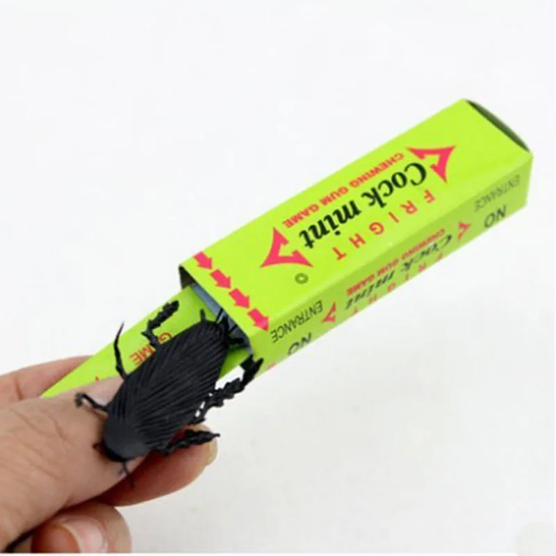 Funny Gadgets Soft Pvc Plastic Cockroach Simulated Chewing Gum Children Scary Toys Halloween Replica Practical Jokes squishy Toy
Funny Gadgets Soft Pvc Plastic Cockroach Simulated Chewing Gum Children Scary Toys Halloween Replica Practical Jokes squishy Toy