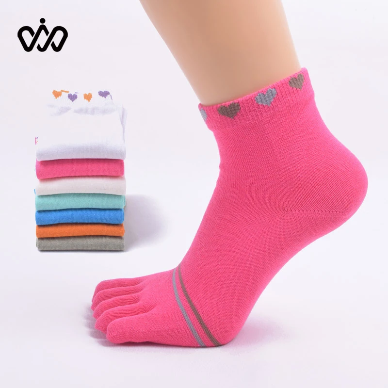 Quality Women Spring Cotton Toes Socks Breathable Sweat-absorption Five Finger Socks Female Casual Comfortable Socks BAC630
Quality Women Spring Cotton Toes Socks Breathable Sweat-absorption Five Finger Socks Female Casual Comfortable Socks BAC630