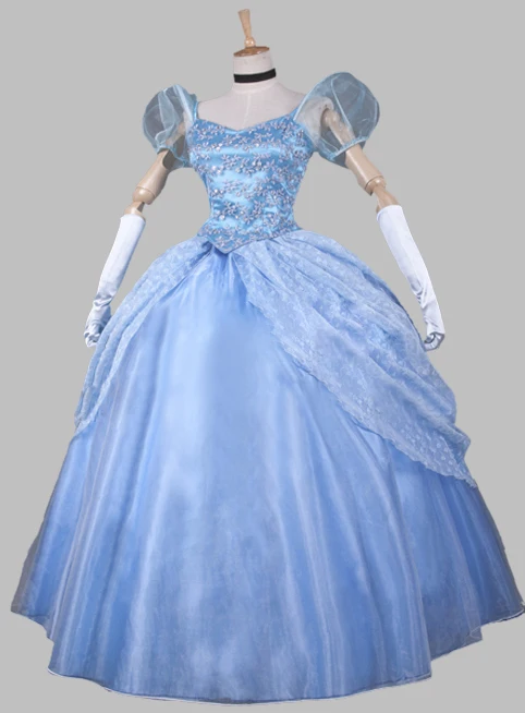 Cosplay Princess Cinderella Blue Adult Costume Halloween Costume Party Dress
Cosplay Princess Cinderella Blue Adult Costume Halloween Costume Party Dress