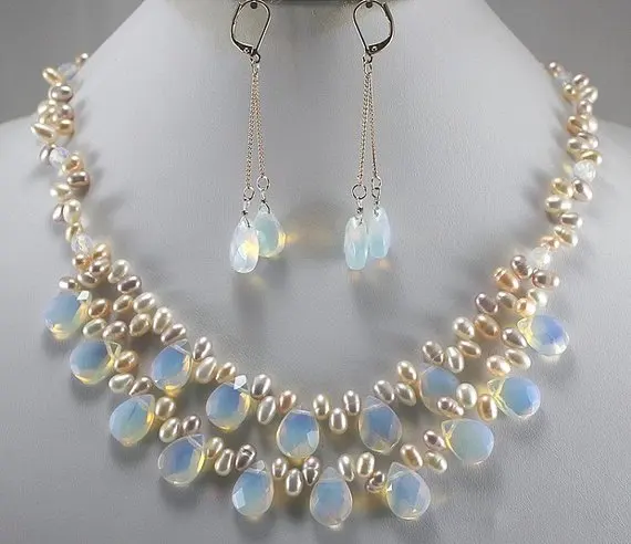 Unique Pearls jewellery Store White Pink Lavender 2rows 7-8MM Cultured Freshwater Pearl Necklace Earrings Wedding Birthday Gift
Unique Pearls jewellery Store White Pink Lavender 2rows 7-8MM Cultured Freshwater Pearl Necklace Earrings Wedding Birthday Gift