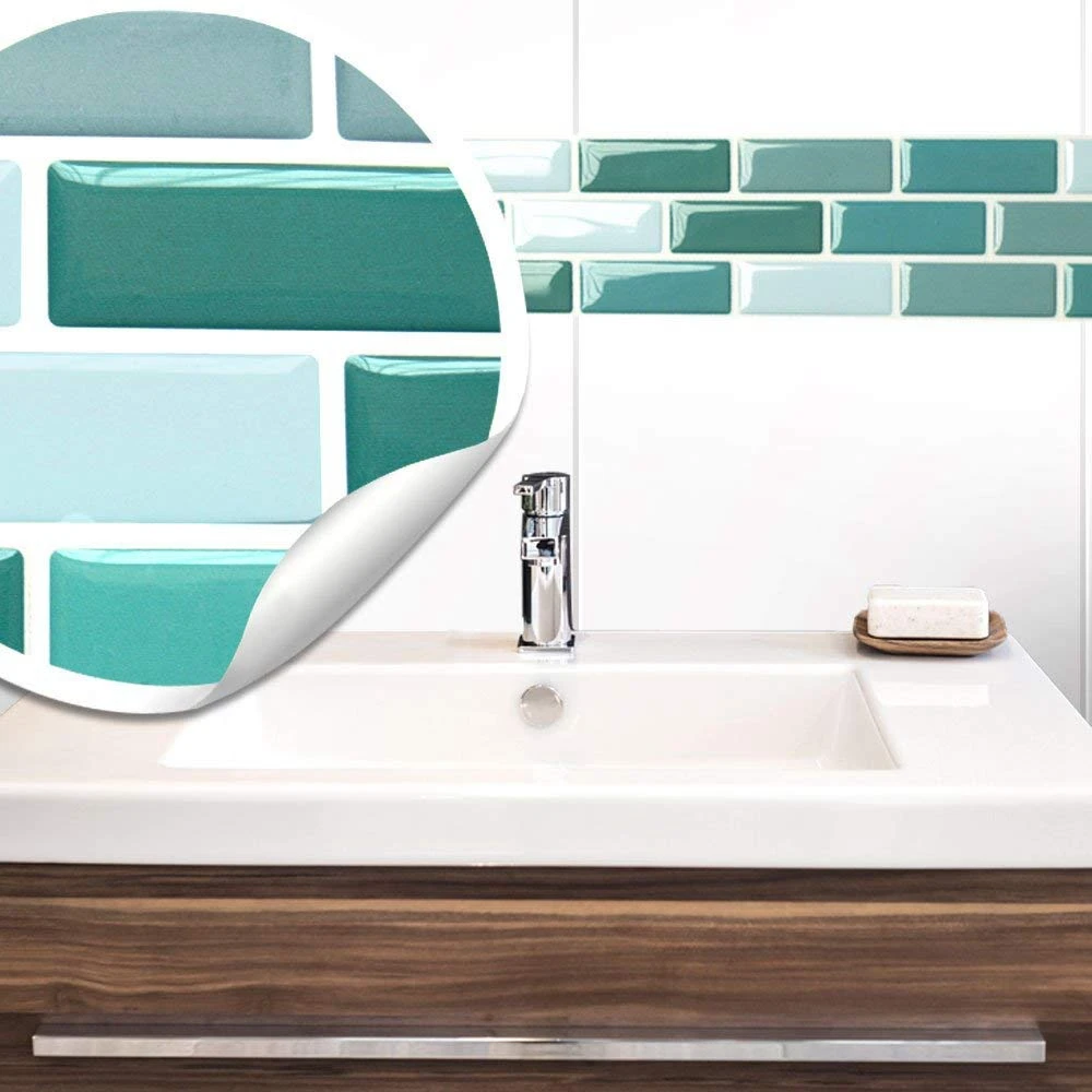 Vividtiles Adhesive High Quality Factory Outlet Cheap Resist to Heat & Humidity 3D Peel and Stick Kitchen Wall Tiles - 1 Sheet
Vividtiles Adhesive High Quality Factory Outlet Cheap Resist to Heat & Humidity 3D Peel and Stick Kitchen Wall Tiles - 1 Sheet