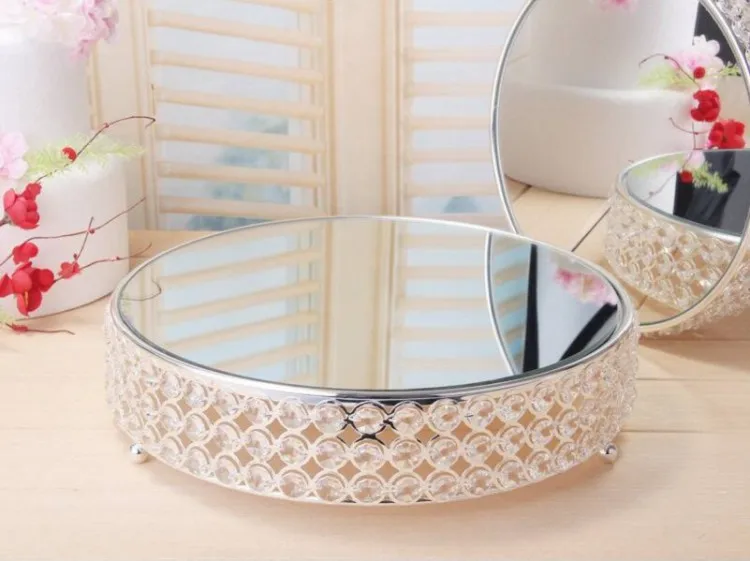 European style Dia 30cm 12inch Mirror Crystal Cake Stand Wedding Party Birthday table Centerpiece Events party decoration
European style Dia 30cm 12inch Mirror Crystal Cake Stand Wedding Party Birthday table Centerpiece Events party decoration