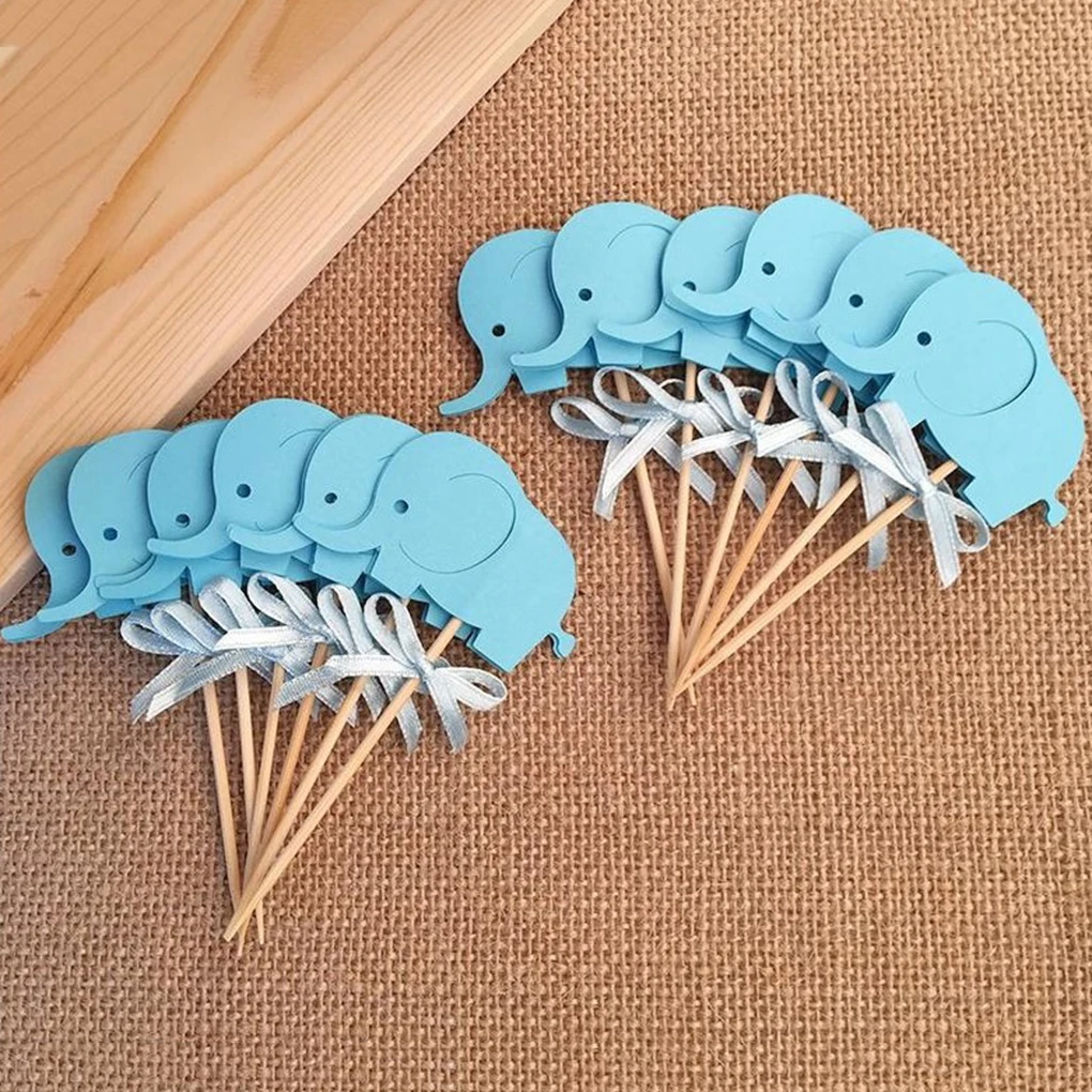 Lovely Elephant Bow Decorative Cup Cakes Tool Card Inserts Eco-friendly Birthday Cake Decor Insertion
Lovely Elephant Bow Decorative Cup Cakes Tool Card Inserts Eco-friendly Birthday Cake Decor Insertion