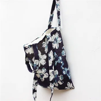 2-layer Cotton Linen Shopping Tote Cross Body Bag 3-strap with Inner Lining Purple white flower S108
2-layer Cotton Linen Shopping Tote Cross Body Bag 3-strap with Inner Lining Purple white flower S108