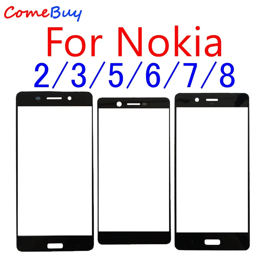 For Nokia 2/3/5/6/7/8 Front Glass Lens Outer Screen Glass For Nokia2 Nokia 3 5 6 7 8 Touch Panel Cover Replacement Black/White
For Nokia 2/3/5/6/7/8 Front Glass Lens Outer Screen Glass For Nokia2 Nokia 3 5 6 7 8 Touch Panel Cover Replacement Black/White