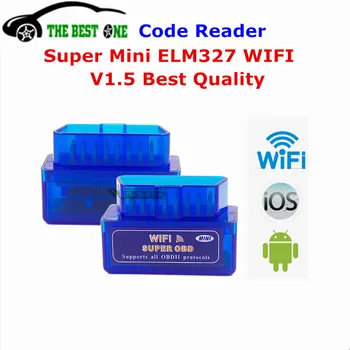 Full Chip 25K80 Super Mini ELM 327 WIFI V1.5 OBDII / OBD2 Auto Code Scanner On Android & IOS ELM327 Wifi For All OBD II Protocol
Full Chip 25K80 Super Mini ELM 327 WIFI V1.5 OBDII / OBD2 Auto Code Scanner On Android & IOS ELM327 Wifi For All OBD II Protocol