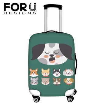 FORUDESIGNS New Luggage Protective Cover Elastic Cases 3D Cartoon Dog Animal Printed Thicken Travel Accessories Suitcase Covers
FORUDESIGNS New Luggage Protective Cover Elastic Cases 3D Cartoon Dog Animal Printed Thicken Travel Accessories Suitcase Covers
