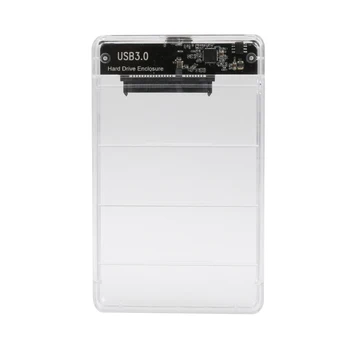 For WIN10 2.5inch Transparent USB3.0 to Sata 3.0 SSD HDD Case Tool Free 5 Gbps Support 2TB Hard Drive Enclosure for Notebook PC
For WIN10 2.5inch Transparent USB3.0 to Sata 3.0 SSD HDD Case Tool Free 5 Gbps Support 2TB Hard Drive Enclosure for Notebook PC