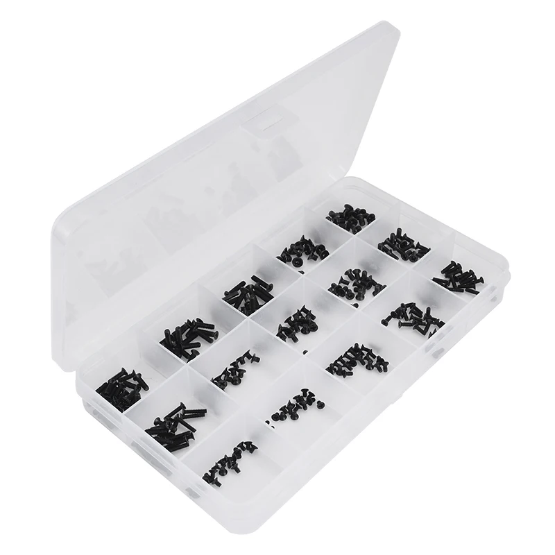 New 300pcs Laptop Screws Tool Kit for HP Dell Lenovo Sony Toshiba Samsung IBM 15 Types With Box