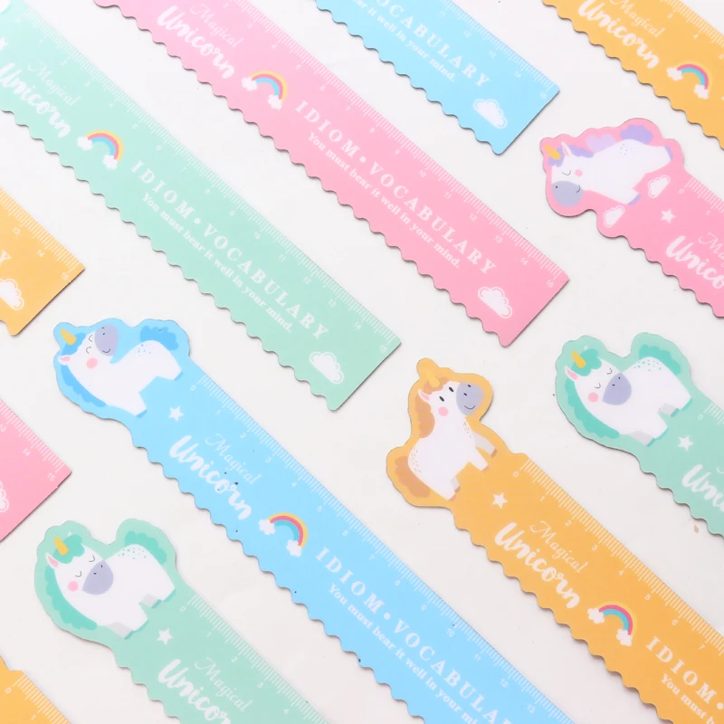 Domikee cute kawaii Korean unicorn shape school student magnetic plastic sift straight ruler bookmark stationery item supplies
Domikee cute kawaii Korean unicorn shape school student magnetic plastic sift straight ruler bookmark stationery item supplies