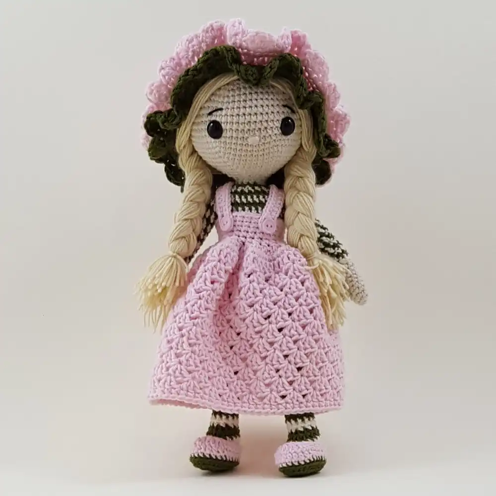 crochet toys amigurumi doll girl number ws0031